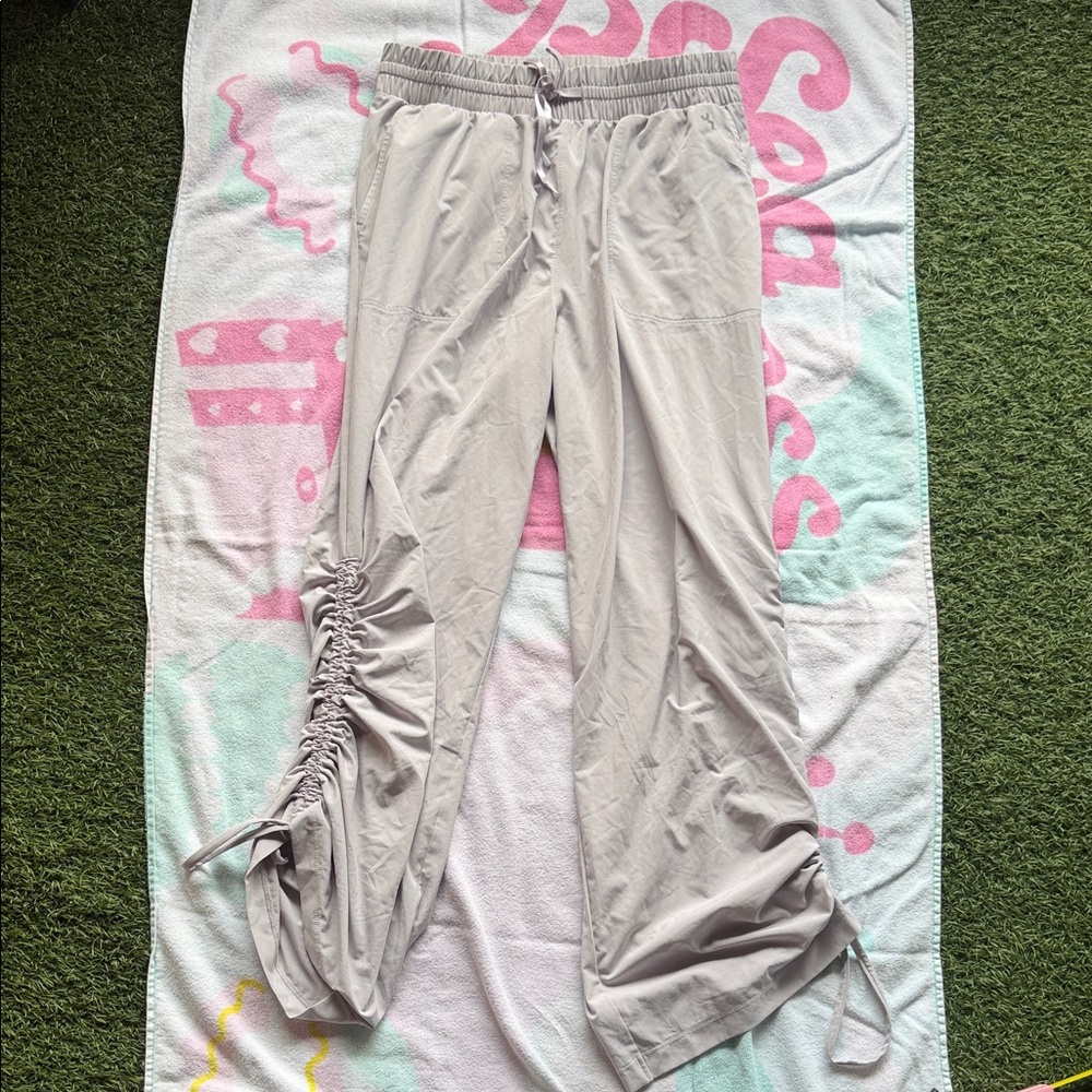 JoyLab Light purple Drawstring Ruched Jogger Pants